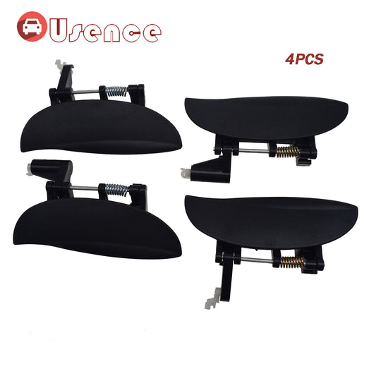 4PCS Outside Door Handle Front Left Right 82650-02000 for Hyundai Atos 1997-05
