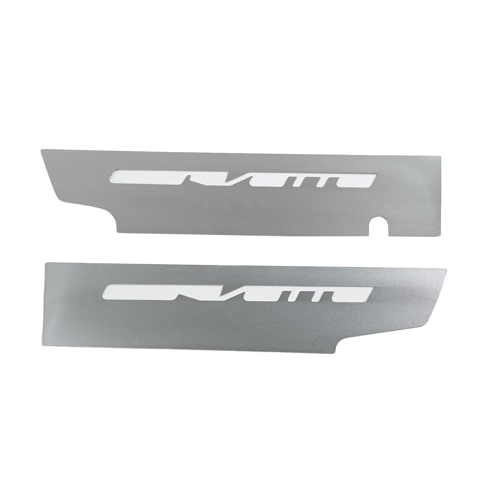 ABS carbon fiber front grille cover with V-shaped logo ring trim for Alfa Romeo Giulia