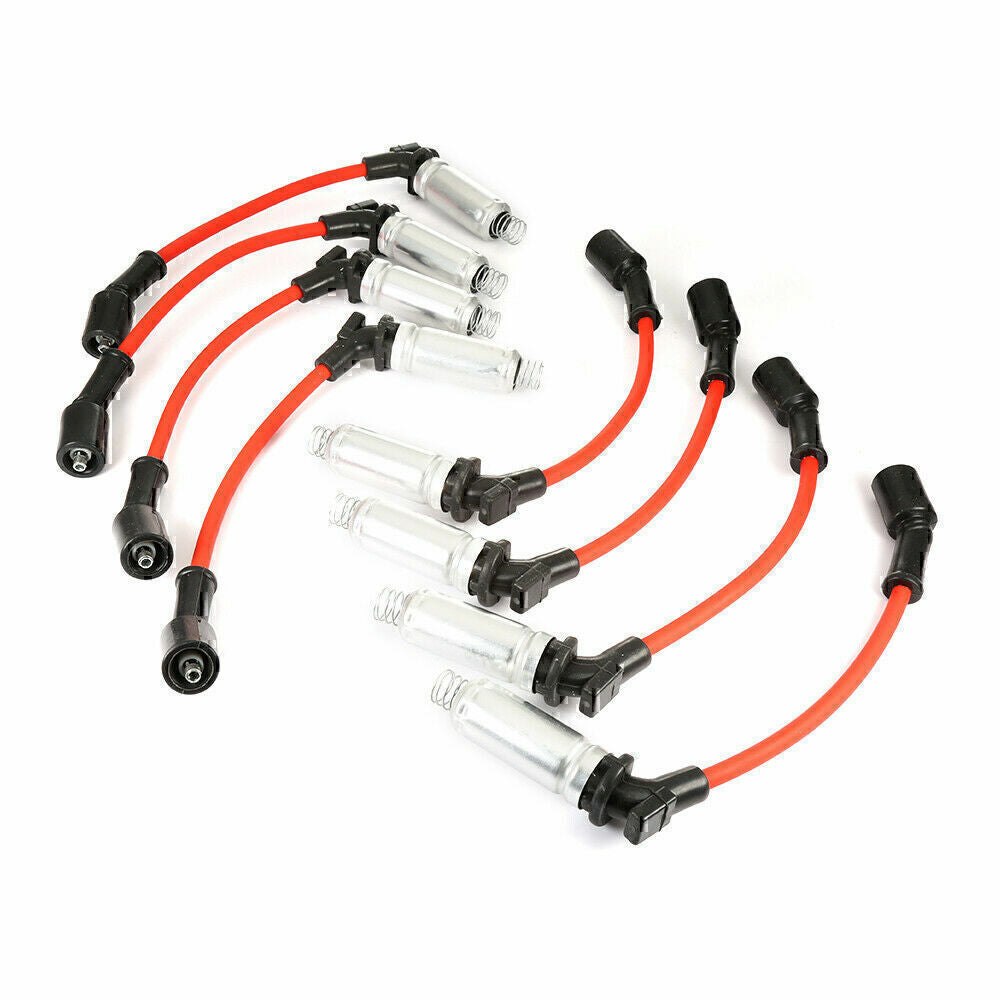 8PCS Spark Plug Wires for CHEVY for GMC 1999-2006 LS1 VORTEC 4.8L 5.3L 6.0L US