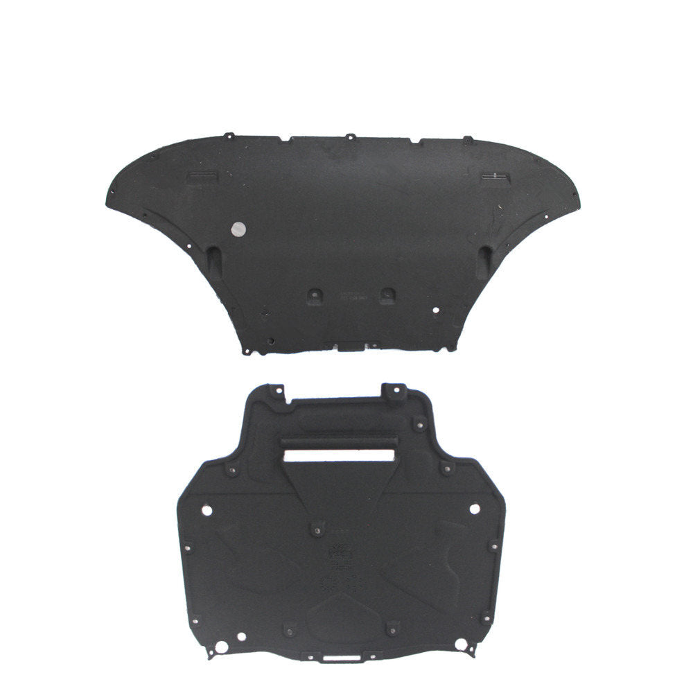 2pcs set Engine splash shield protector Rear  Front Fits 2017 - 2023 for Audi Q7