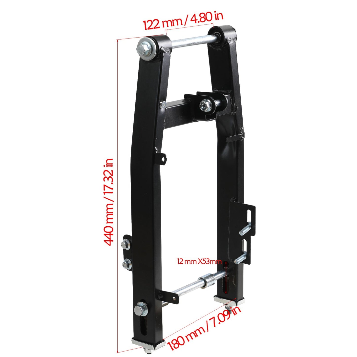 Rear swingarm suspension kit, F 12-inch wheels, dirt pit bike cooler, 110cc 125