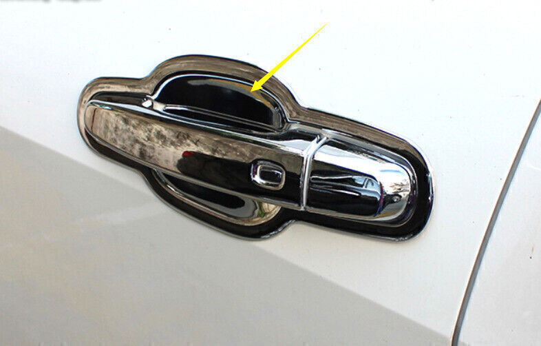 for Chevrolet Malibu 2016-2024 ABS Chrome Exterior Side Door Bowl Cover Trim 8X