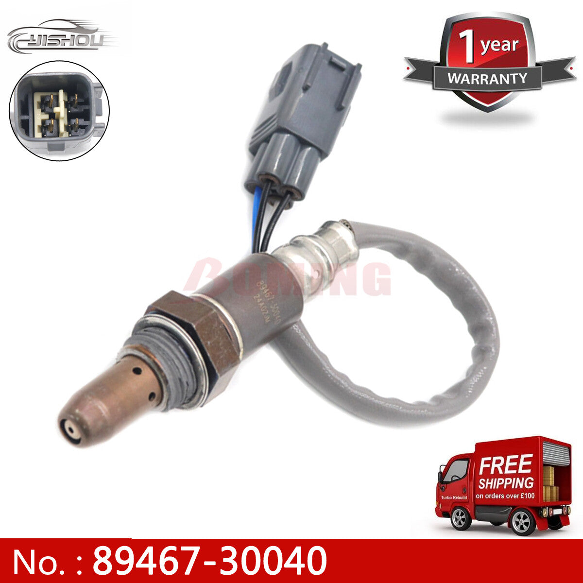 234-9048 Lambda oxygen sensor, new, model 89467-30040, suitable for Lexus HS250H, IS250, GS460