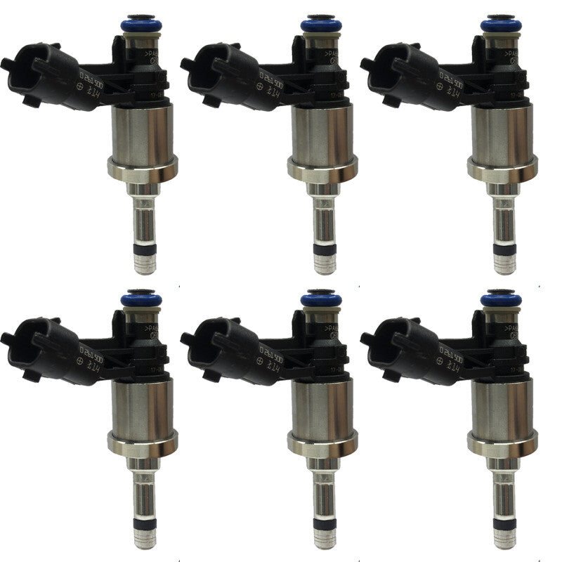 6 x Fuel Injectors For GM for Chevrolet Camaro Traverse for GMC Acadia CTS 3.6L 12638530