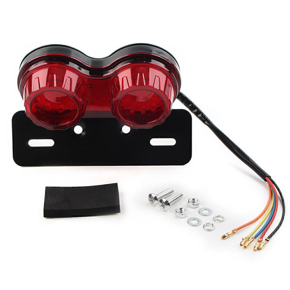 Motorintegriertes R¨¹cklicht Doppelblinker Bremskennzeichenleuchte ROT