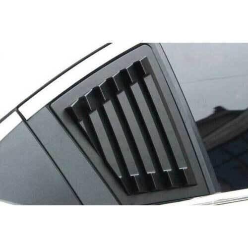 for Chevrolet for Cruze 2010-2016 Matte Black Rear Quarter Window Louver Scoop Vent