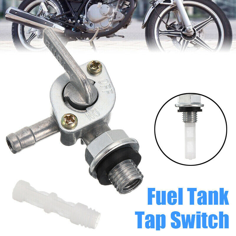 10mm-Petrol Fuel Tank Tap Filter On Off Switch Generator For Pit Dirt Bike ATV
