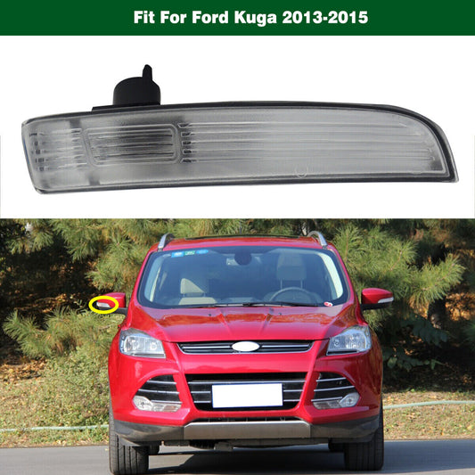 1Pcs Right Side Door Mirror Turn Signal Light Lamp Fit for Ford Escape 2013-2016