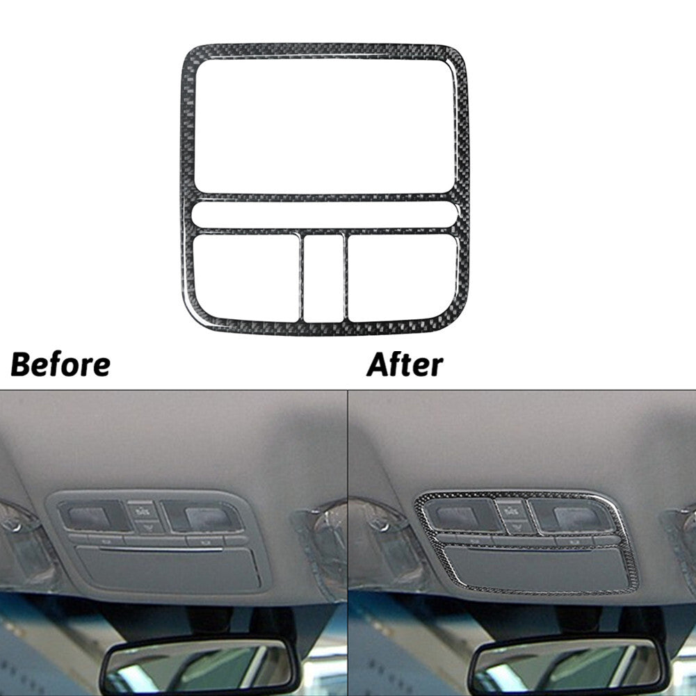 Carbon Fiber Overhead Console Frame Cover Trim for Hyundai Azera 2006-2011