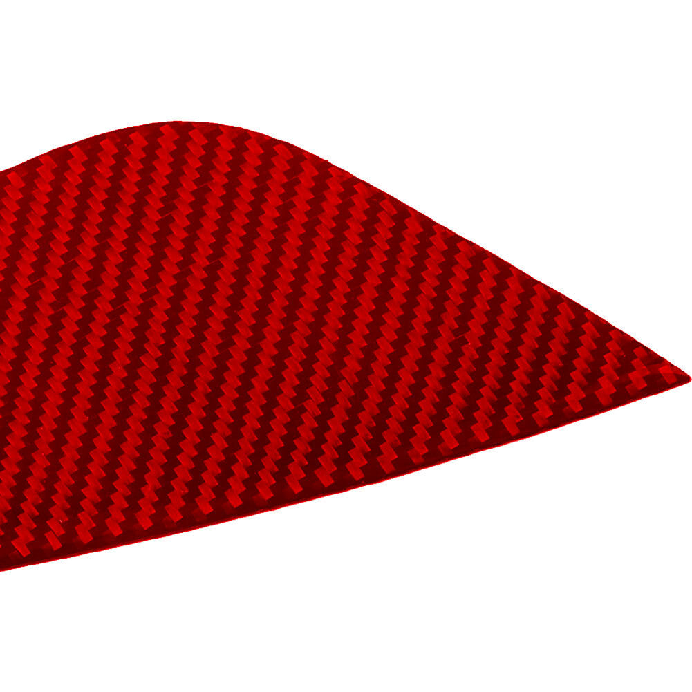 Red Carbon Fiber Floor Conreol Panel Trim Cover for Chevrolet Sonic 2012-2016