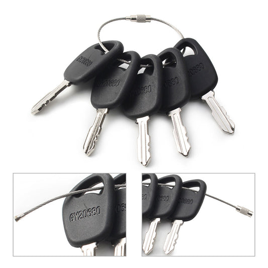 GY20680 Ignition Keys 5PCS for Lawn Mower Tractor AM131946 AM135345