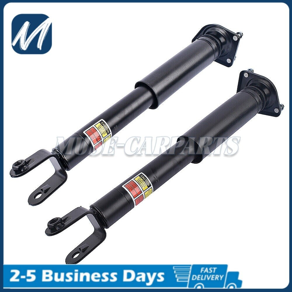 A pair of rear shock absorber struts with electric adjustment suitable for Audi for A4 S4 Quattro for A5 S5 Quattro