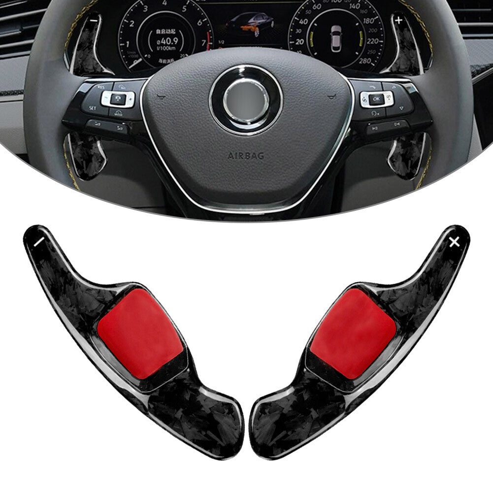 Fit for VW for Tiguan for Golf 7 MK7 for Passat B8 Pair Steering Wheel Paddle Shifter Extension