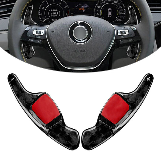 Fit for VW for Tiguan for Golf 7 MK7 for Passat B8 Pair Steering Wheel Paddle Shifter Extension