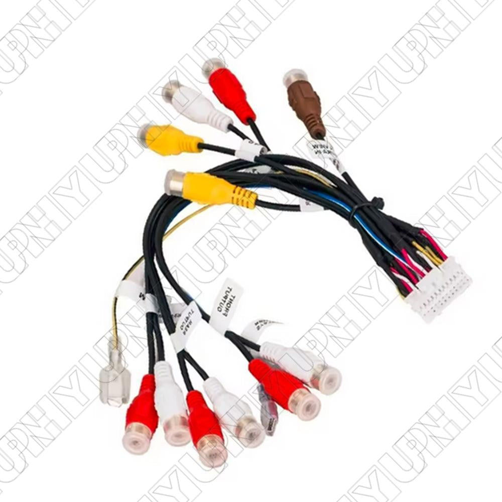 Aftermarket 24-Pin Car Audio RCA Wire Harness For Pioneer Avic-F900Bt Avic-F90Bt