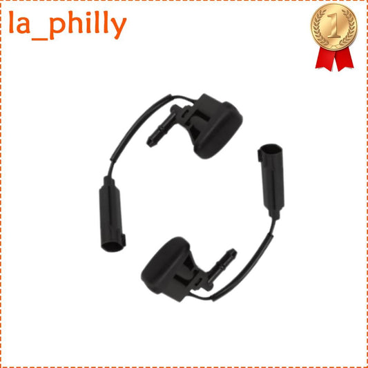 Fits 330i 330xi 325i 325Ci 325xi 2Pcs Heated Windscreen Wiper Washer Jet Nozzle