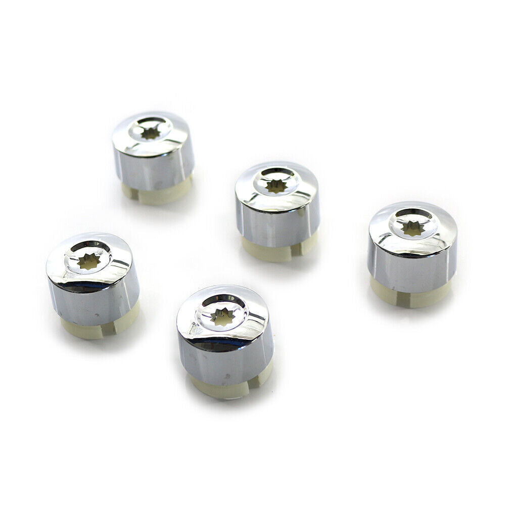 5-piece wheel lug bolt cap set suitable for 2004-2017, 2016, 2015, 2014, and 2013 for Volkswagen Touareg 7L 6601173A