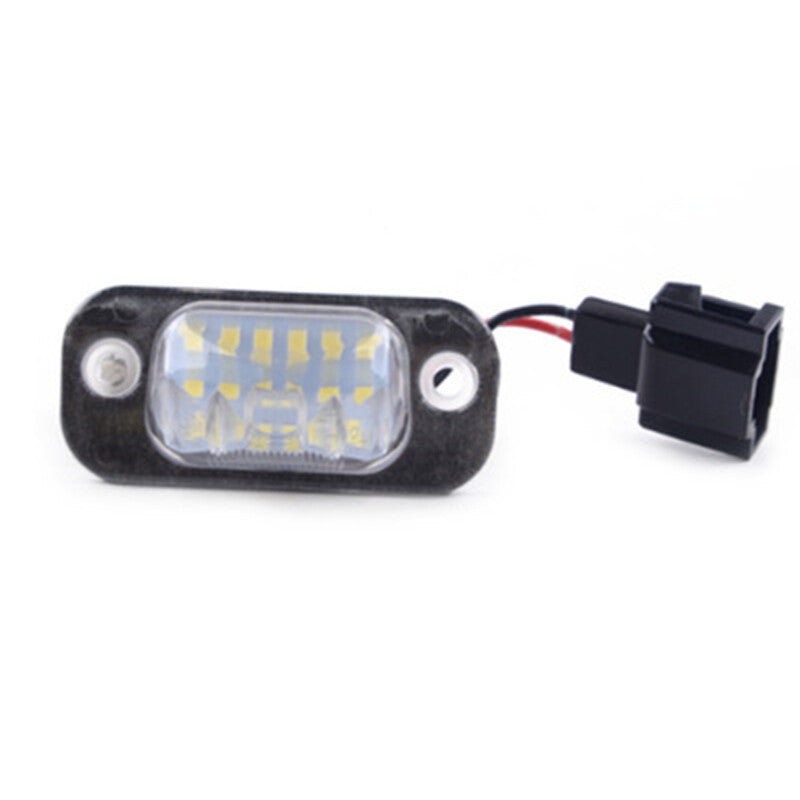 2Pcs White LED License Plate Light for Volkswagen for Golf Mk3 Polo 3 Classic