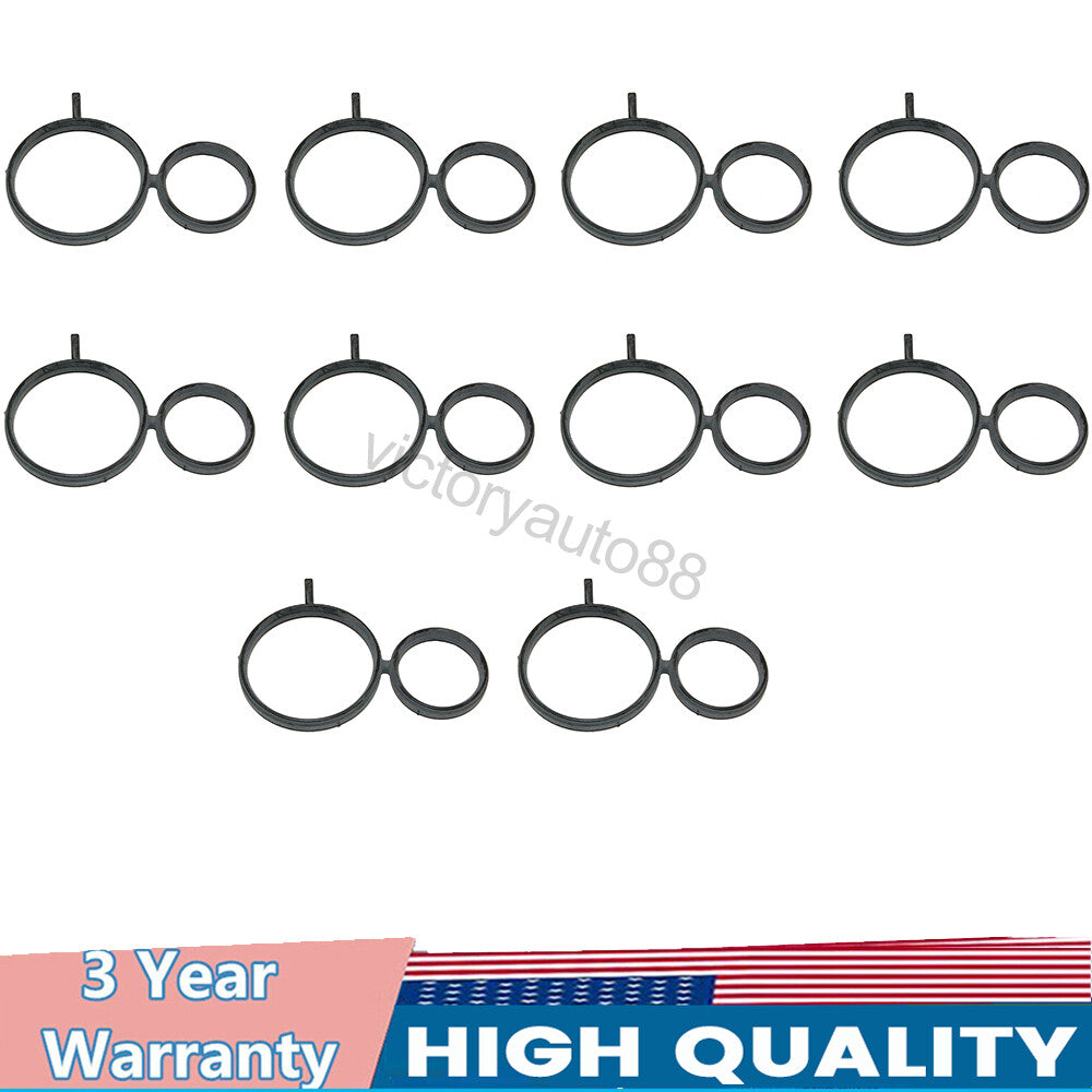 10 pieces of 11537505657 contour gaskets suitable for E81, E83, E87, E88, E90, X1, X3, 116i, 120i, 316i, 318i