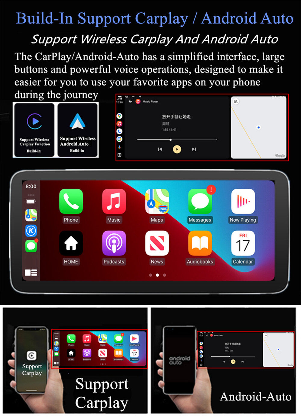 12.3w/Carplay 4 + 64GB Car Stereo Radio GPS for Lexus for RX Series 2009-2015 LHD