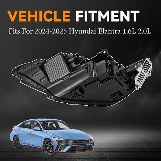 92102-AA740 is for the left headlight assembly of the 2024-2025 for Hyundai for Elantra .