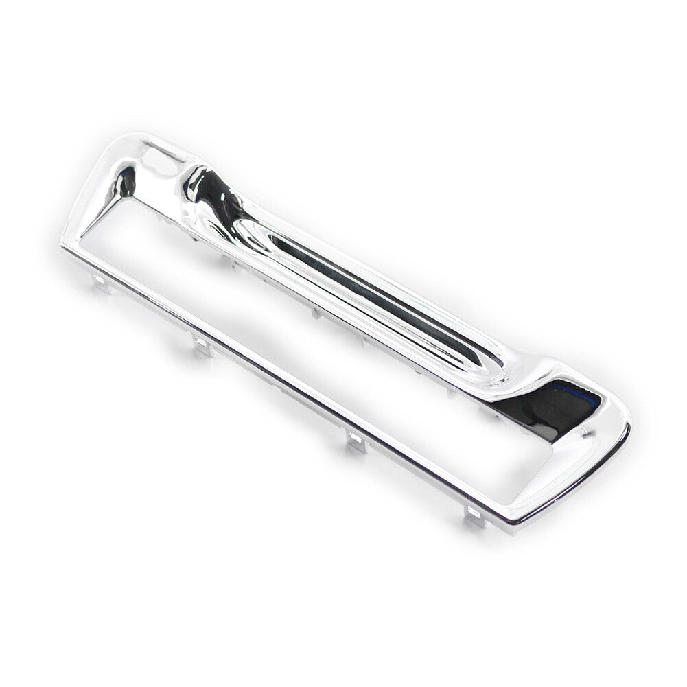 Rear Armrest Cup Holder Trim Fit for Audi A6 A7 2011-2017 4G8863289A Silver Car