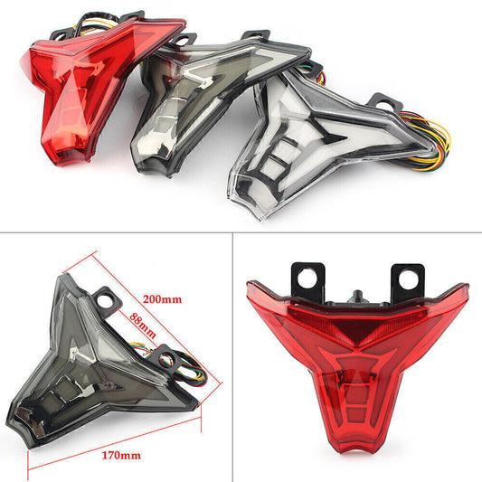 for KAWASAKI 15-18 Z1000 ZX10R Brake Taillight Tail Turn Signal Integrated Lamp