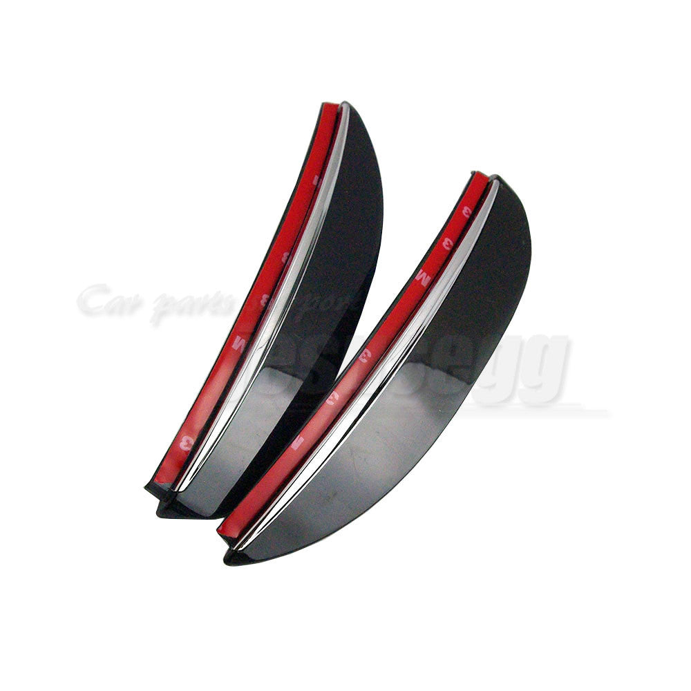 Set of 2 LR Rearview Door Mirror Sun Rain Deflector for Ford Escape 2013-14