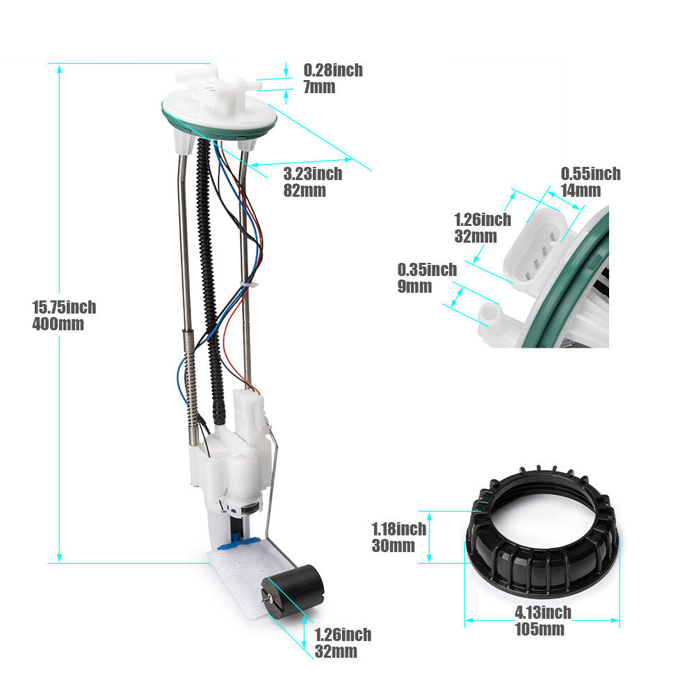 1 x 709000461 Fuel Pump Assembly - new for Can-Am Outlander 450/570 (450 500 570-)