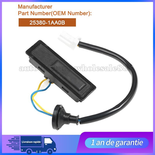 Poign¨¦e Ouverture de Coffre Pour for Nissan Murano II Pulsar 25380-1AA0B Neuf