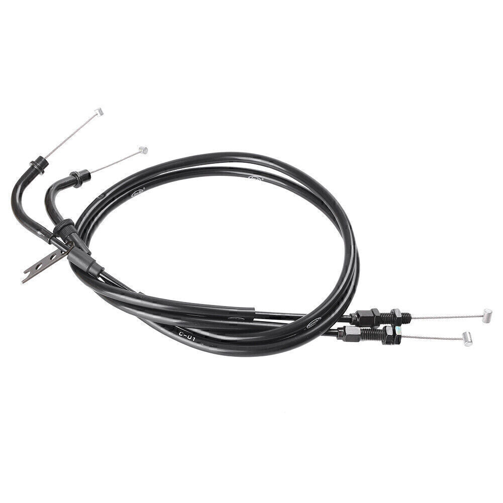 Stahl Kupplungsseil Gest?nge Kabel f¨¹r for Suzuki GSXR600 / GSXR750 2006 -10 Schwarz