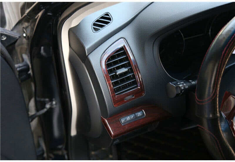 Middle Console Dashboard Strip Trim for Nissan Altima Teana 2013-2018 Wood Grain