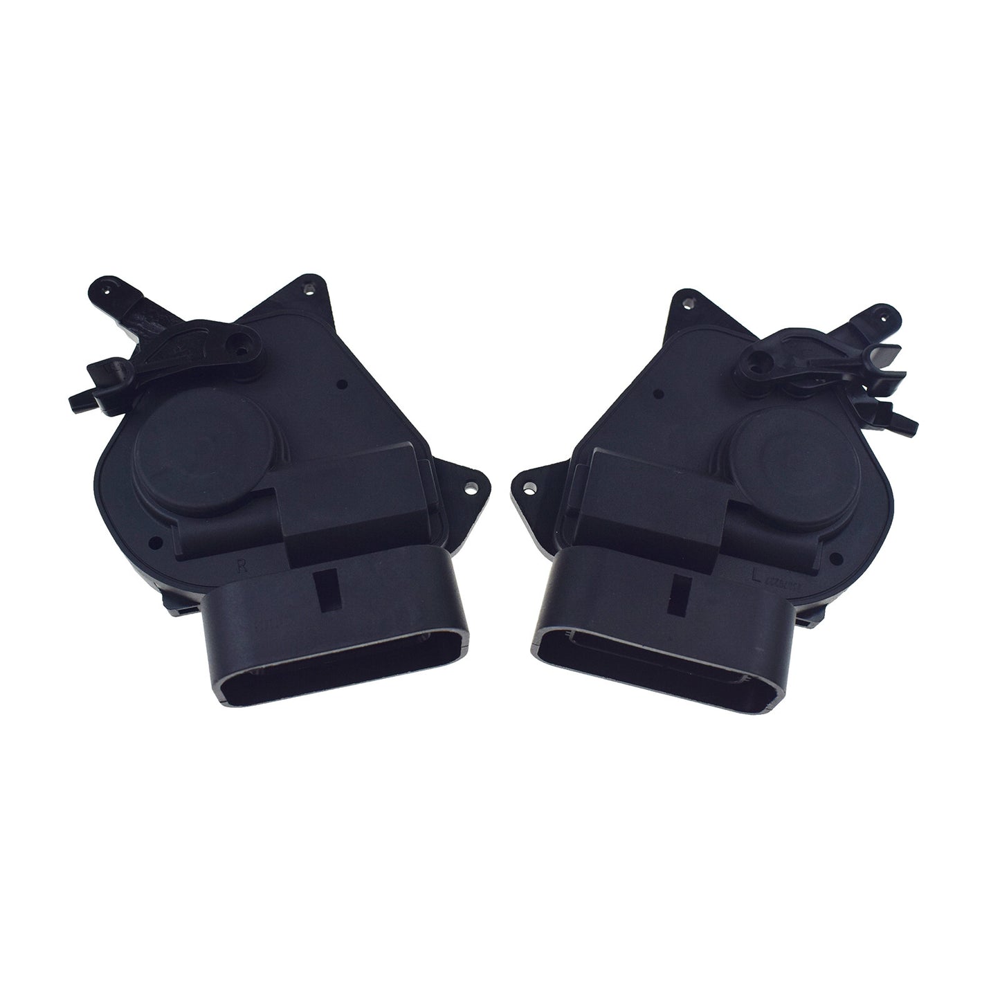 A pair of front central electric power door lock unlocking actuators for Toyota RAV4