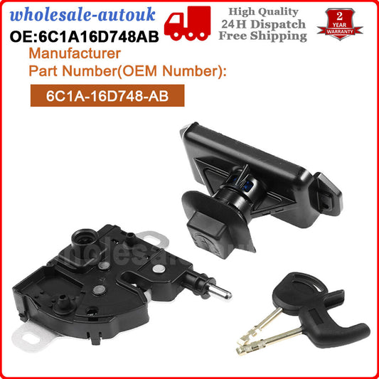 for FORD TRANSIT MK7 BONNET LOCK AND LATCH WITH 2 KEYS 2006 - 2011 DIESEL FWD
