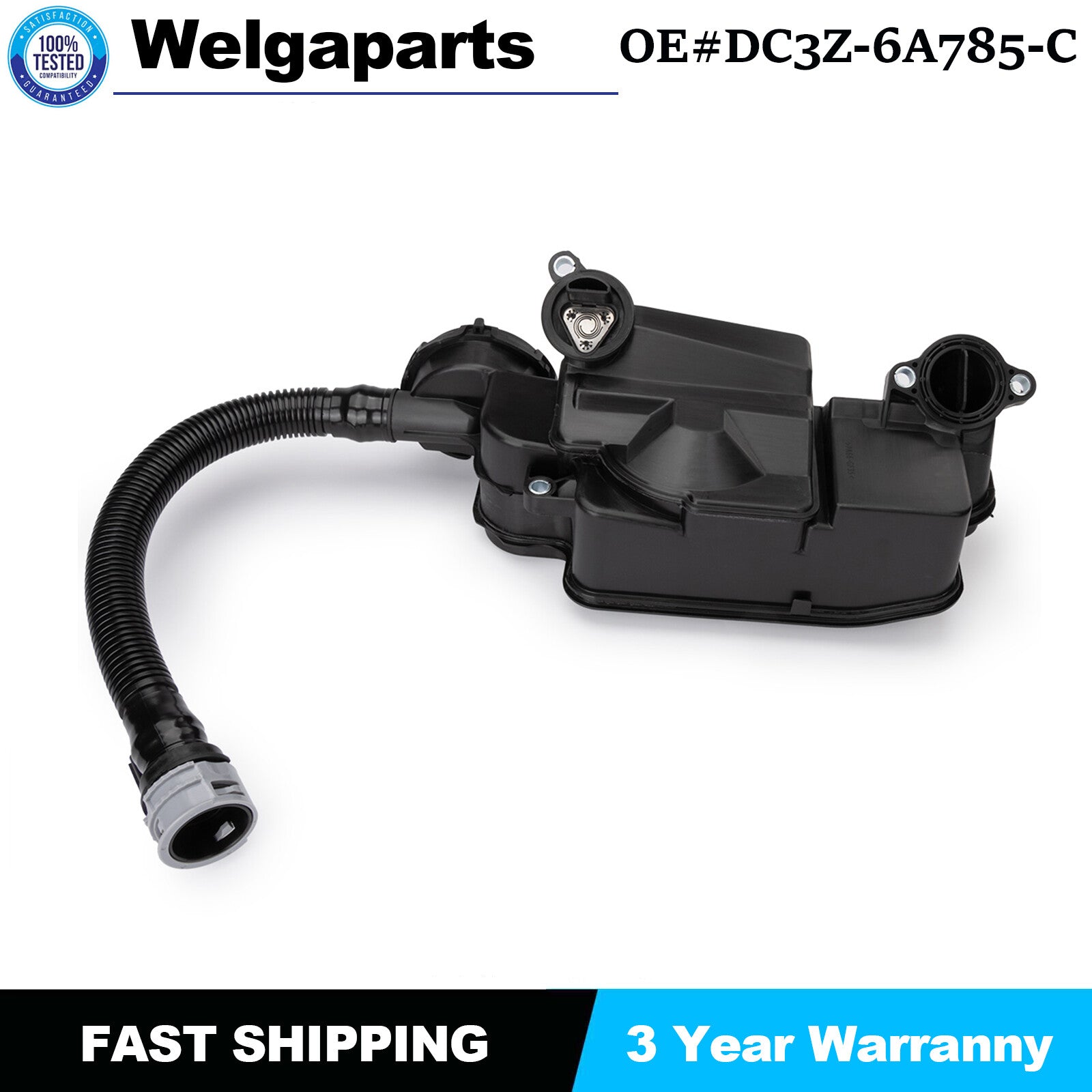 DC3Z6A785C For 11-16 for Ford 6.7L Diesel PCV CCV Oil Separator Assembly