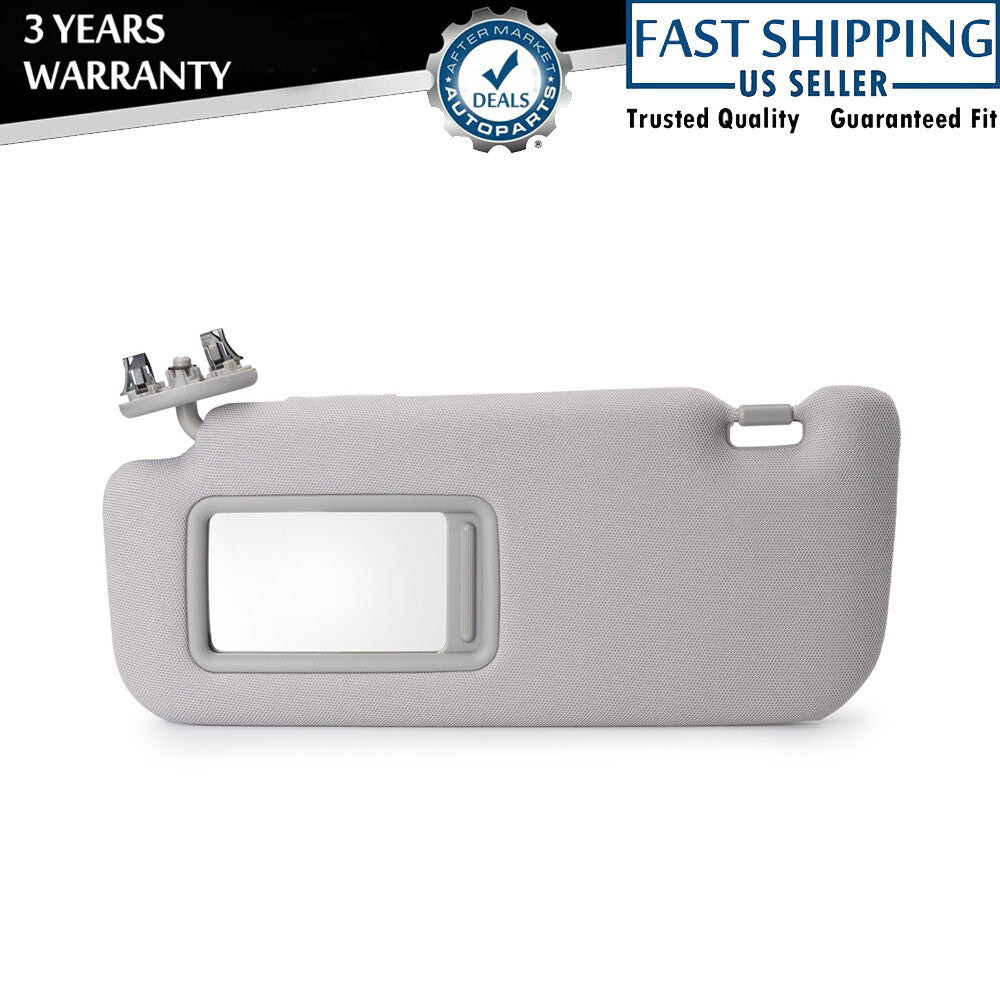 Left Side Sun Visor for Toyota for Corolla 2013 CE Sedan 4-Door 1.8L 74320-02711-E0