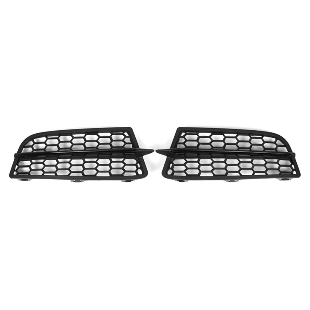 Pair HoneycombFront Bumper Fog Light Grille for BMW 1-Series F20 F21 2011-2015
