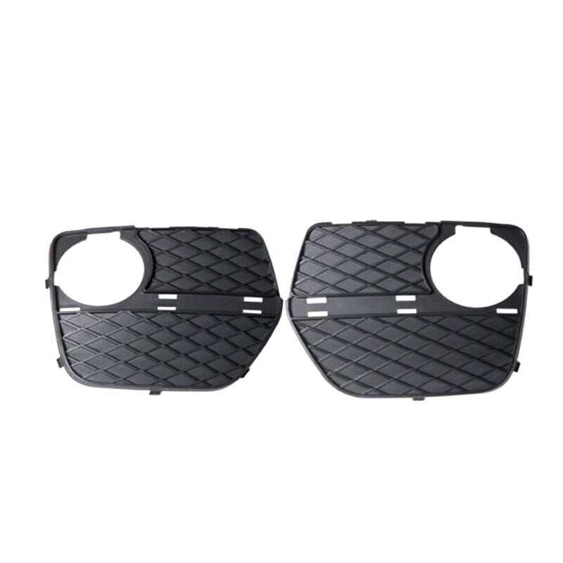 Bumper Fog Light Grille Cover W/ Trim Bezel Kit Pair For 2012-2014 for BMW X6 E71