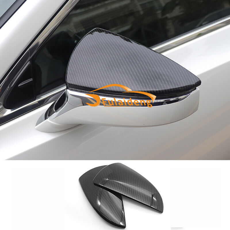 for Lexus ES350 300h ES250 2018-2022 Carbon Fiber Side Door Rearview Mirror Trim