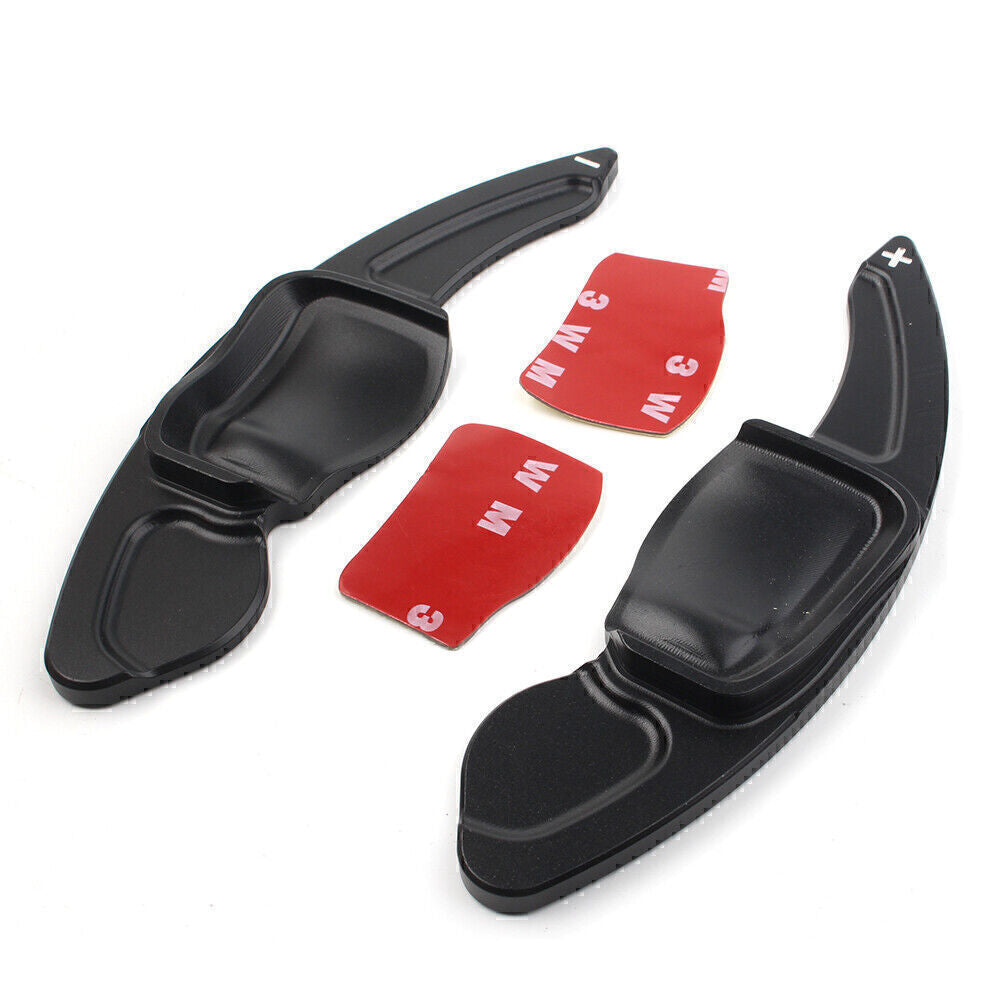 for VW for Golf for Jetta R MK5 MK6 Black Steering Wheel Shift Paddle Shifter Extension