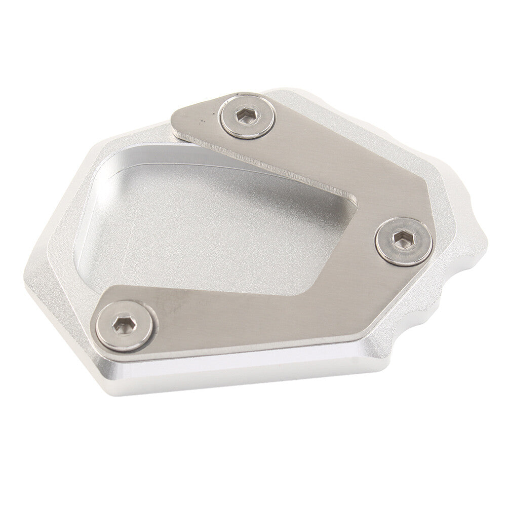 Seitenst?nder-Vergr??erungsfu?-St¨¹tzplatte f¨¹r for Honda CB650R 2019-23 Silber