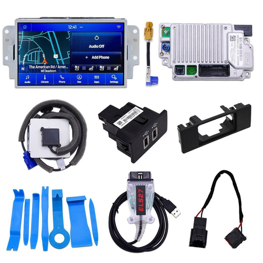 for Ford Sync3 APIM Module Carplay Factory SYNC 2 to SYNC 3 3.4 Upgrade Kit Fit