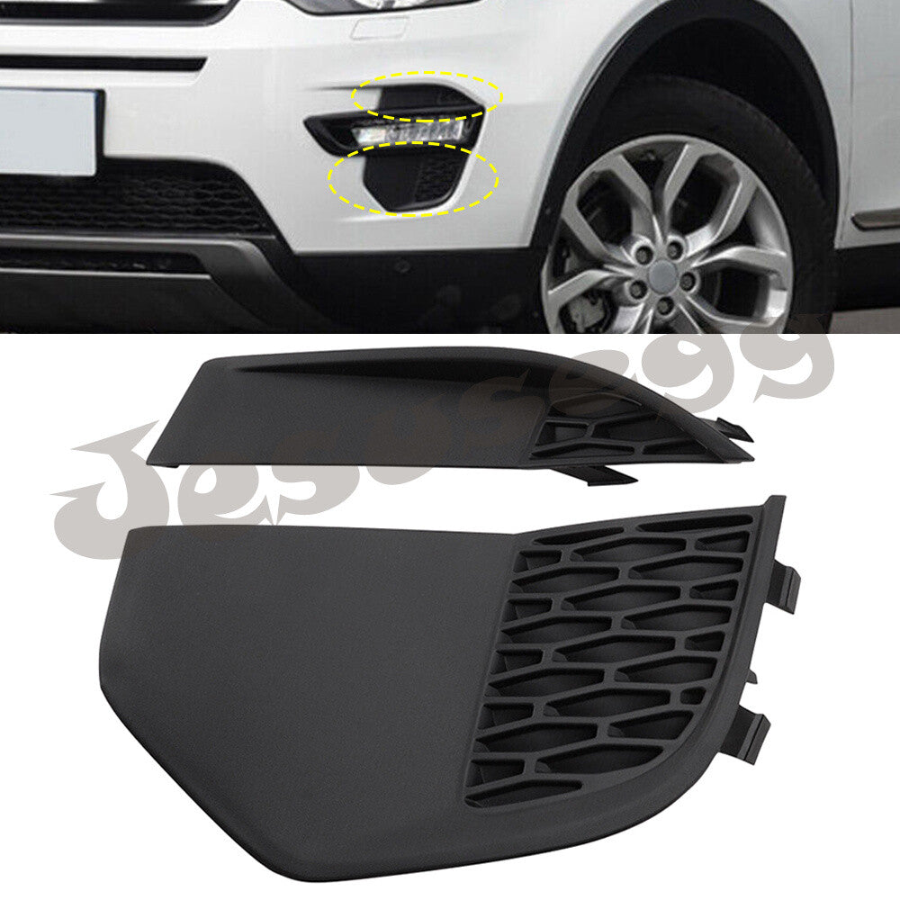 Fit for Land Rover Discovery Sport 15-19 UpperLower Left Fog Light Bumper Bezel