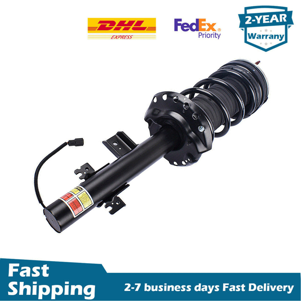Rear Right Shock Strut Assembly w/Magnetic Fit for Range Rover Evoque L538 2012-2018