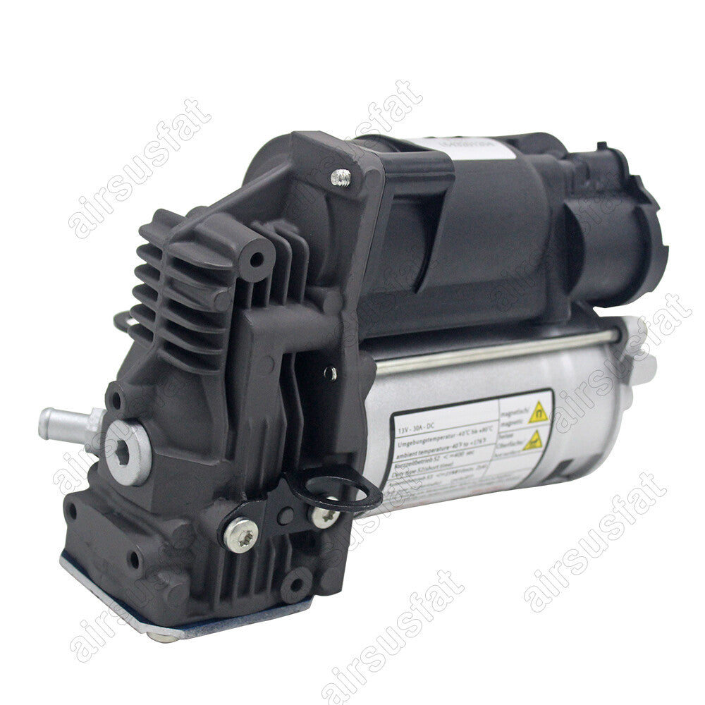2x Rear Air Spring Bags+Air Pump+Air Filter+Valve Block for Mercedes W164 X164