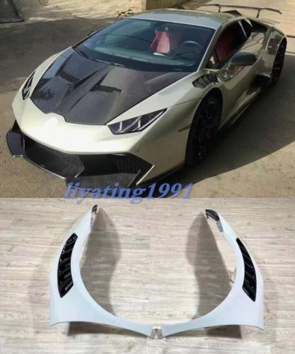 FRP carbon fiber front bumper side fenders suitable for Lamborghini for Huracan LP580 LP610