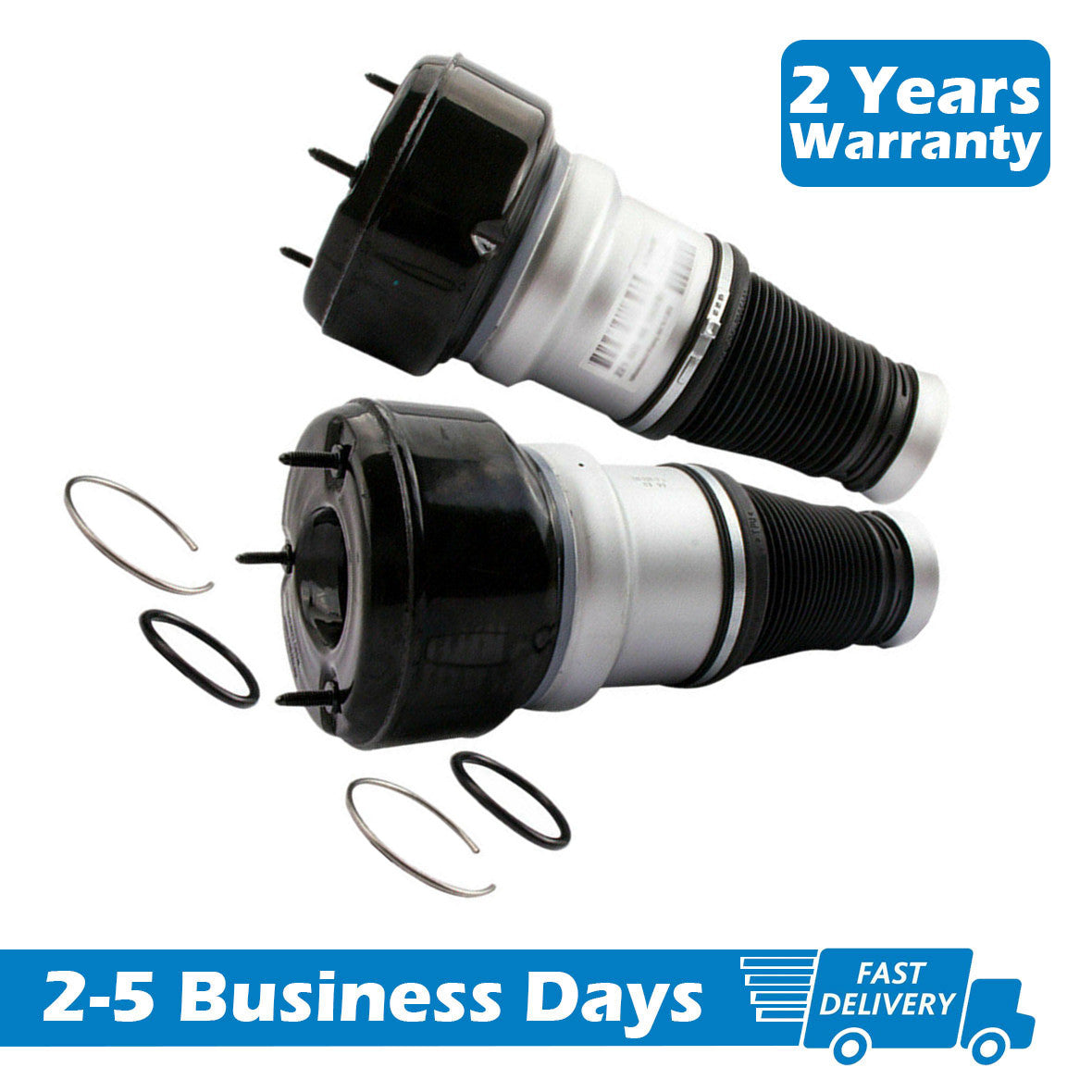 A pair of front air suspension spring bags fit for Mercedes W221 2005 - 2013 A22132018