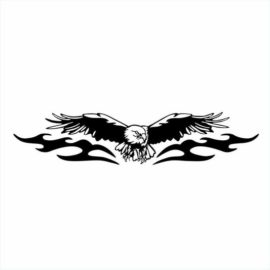 Car bonnet door sticker body animal vinyl sticker black universal