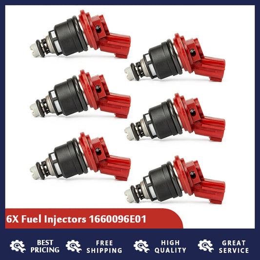 6-piece fuel injector 1660096E01 for INFINITI I30 1996-1999 and for NISSAN MAXIMA 1992-1999