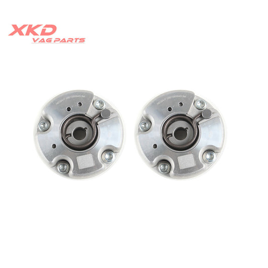 2-piece exhaust camshaft adjuster kit for Audi A4, A6 2.4L, BDW, 3.2L, AUK, BKH, BYU 4.2L, BNS